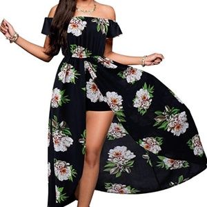 Floral Romper Dress